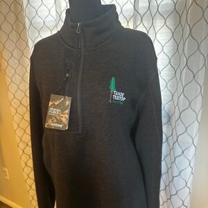 Landway  Unisex XL 1/2 Zip Textured Performance Fleece Jacket